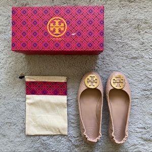 Tory Burch | Minnie Travel Flat, Quilted Leather